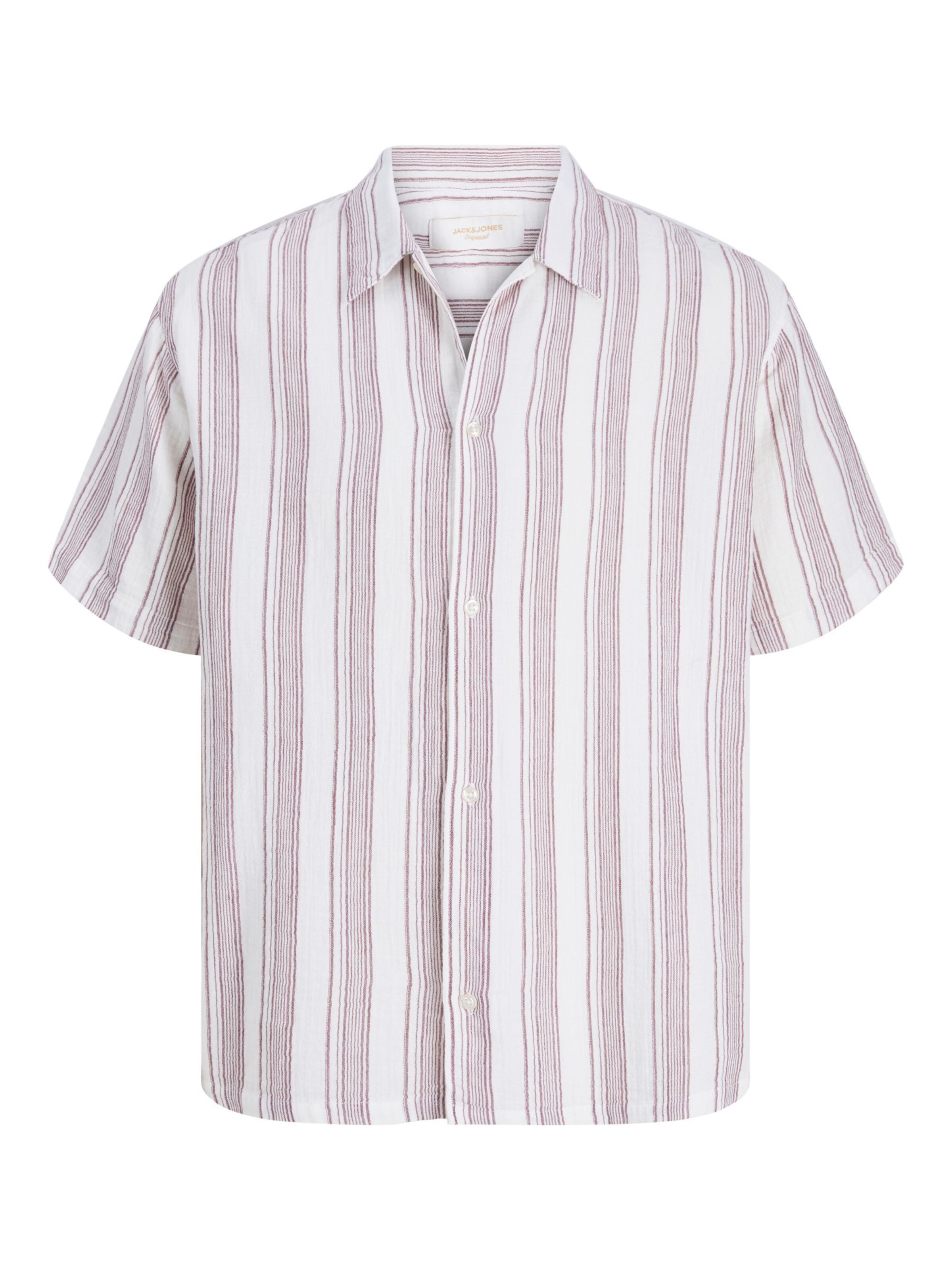 Coupe regular Chemise JACK & JONES en rouge : devant