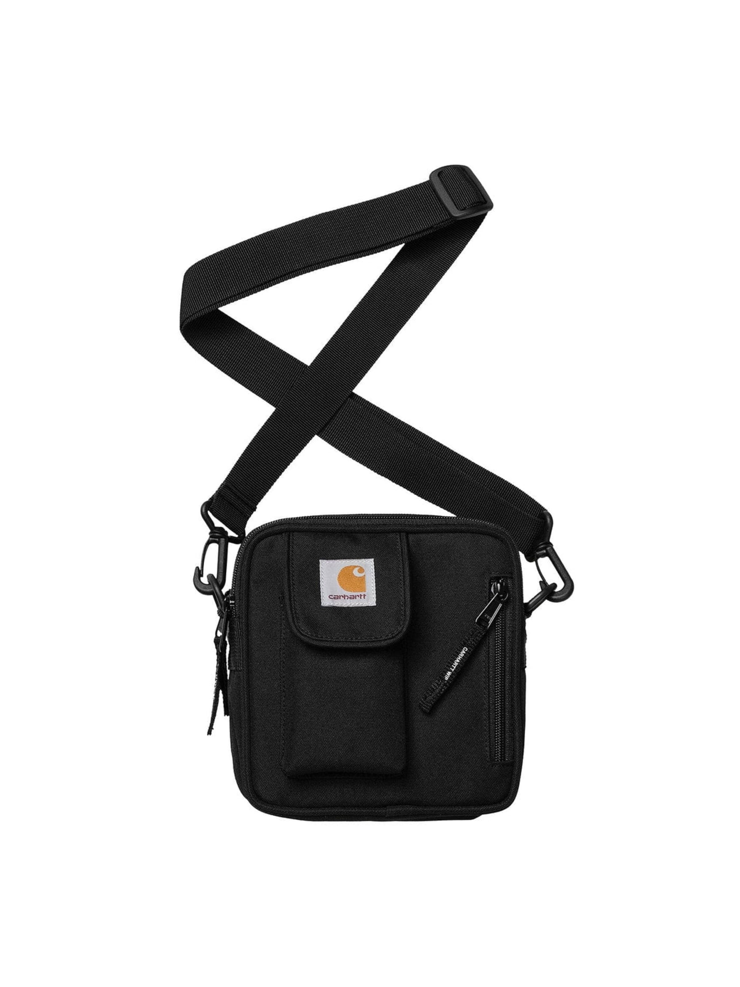 Sac à bandoulière 'Essentials Bag Small Black' Carhartt WIP en noir : devant