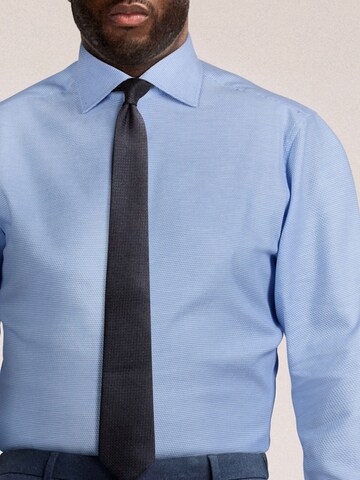 Next Přiléhavý střih Košile – modrá