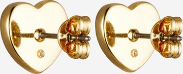 COACH Earrings 'Pave Heart' in Gold