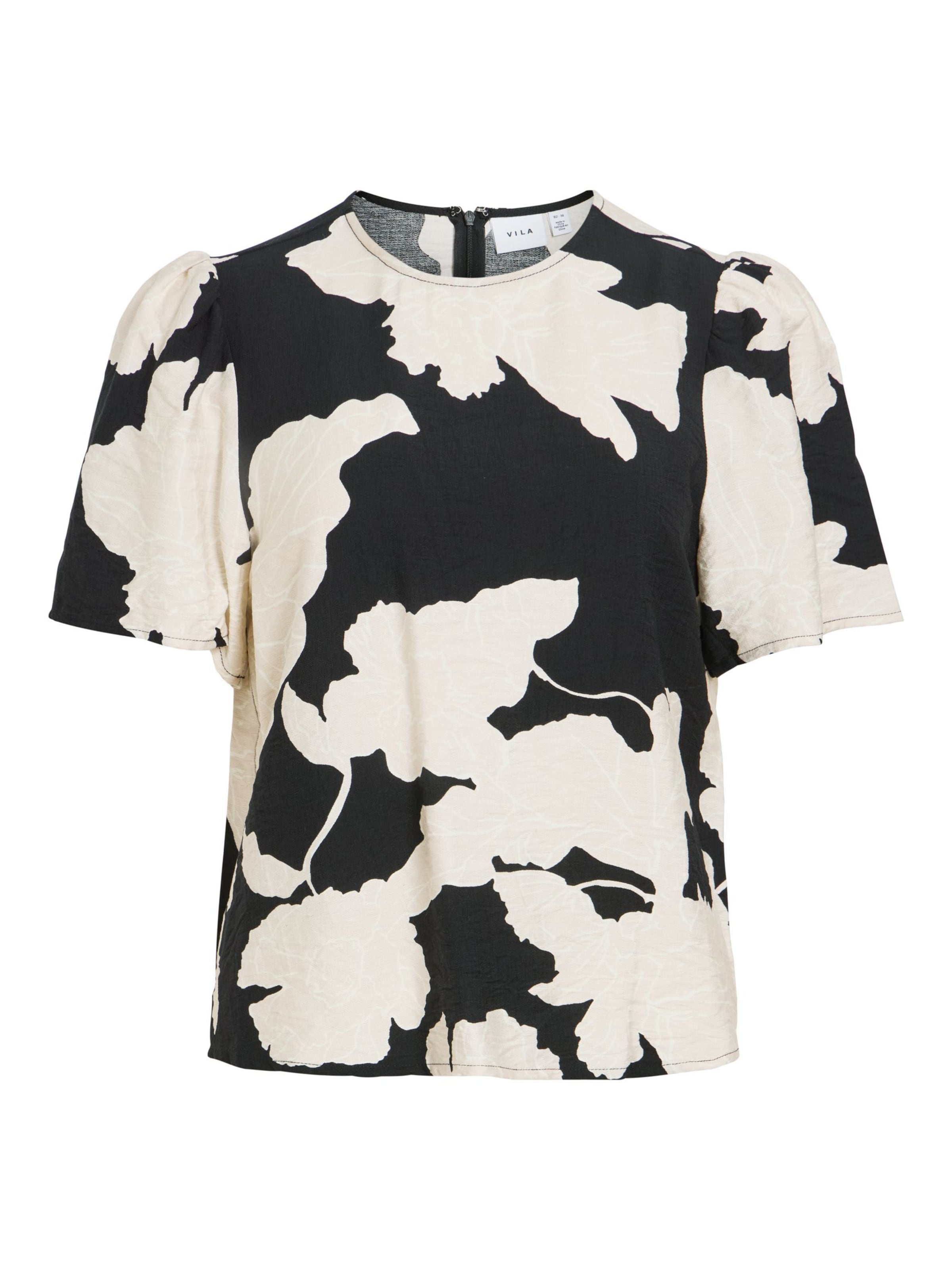 VILA Blouse 'VISASKIA' in Black: front