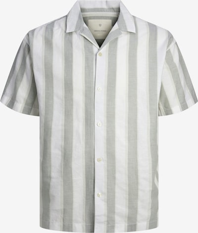 JACK & JONES Skjorte 'Summer' i khaki / pastelgrøn / hvid, Produktvisning