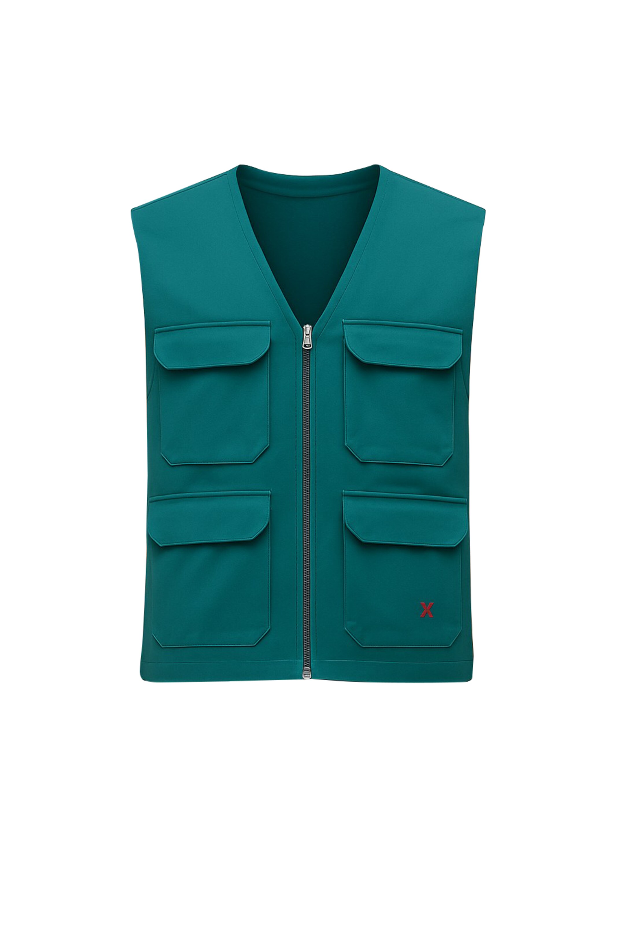 PCFG Vest in Green: front