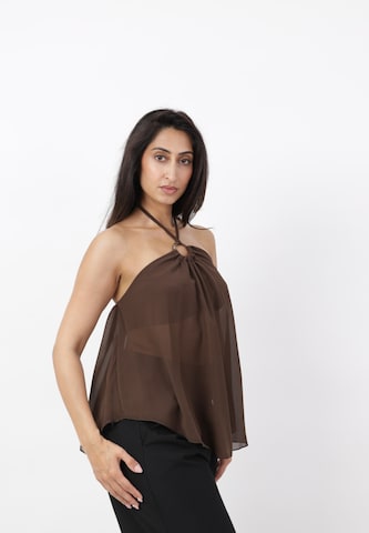 Elara Top in Bruin
