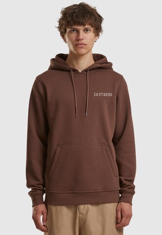 2Y Studios Sweatshirt 'Eagle Graceful' in Braun