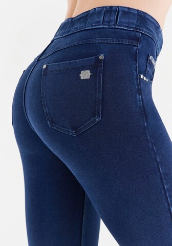 Freddy Skinny Jeggings in Blue