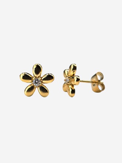 Lakris Jewelry Øreringe 'JASMINE' i 10 mm i guld, Produktvisning