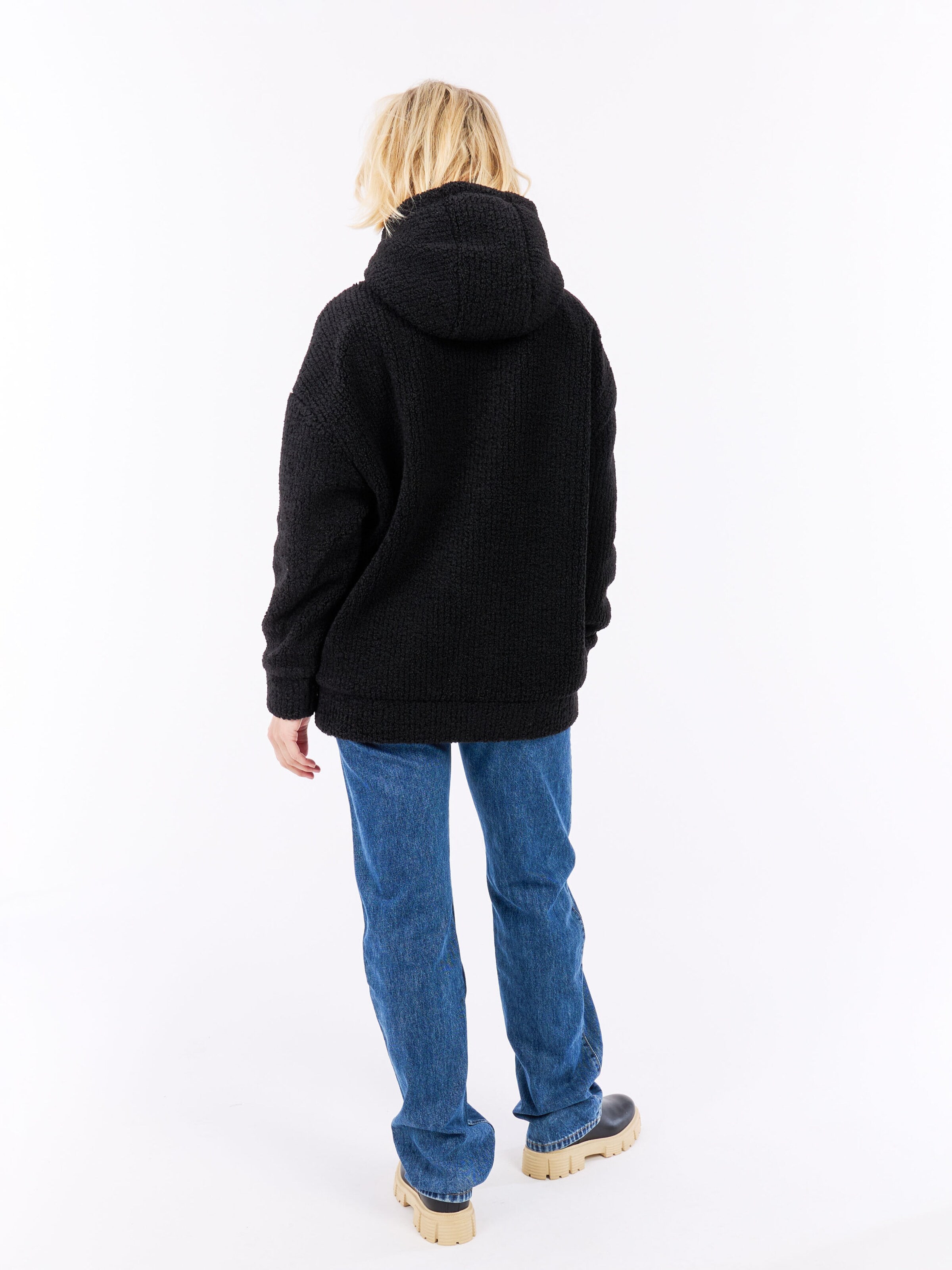 PROTEST Fleece Jacket 'PRTSophy' in Black