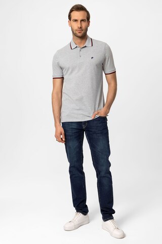 DENIM CULTURE T-shirt 'ARVID' i grå