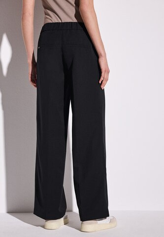 STREET ONE Wide leg Pants in Black