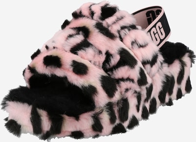 UGG Sandale 'Fluff Yeah Animalia' in pink / schwarz, Produktansicht