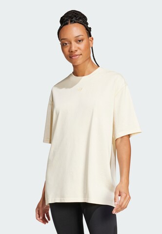 ADIDAS ORIGINALS Oversized shirt in Wit: voorkant