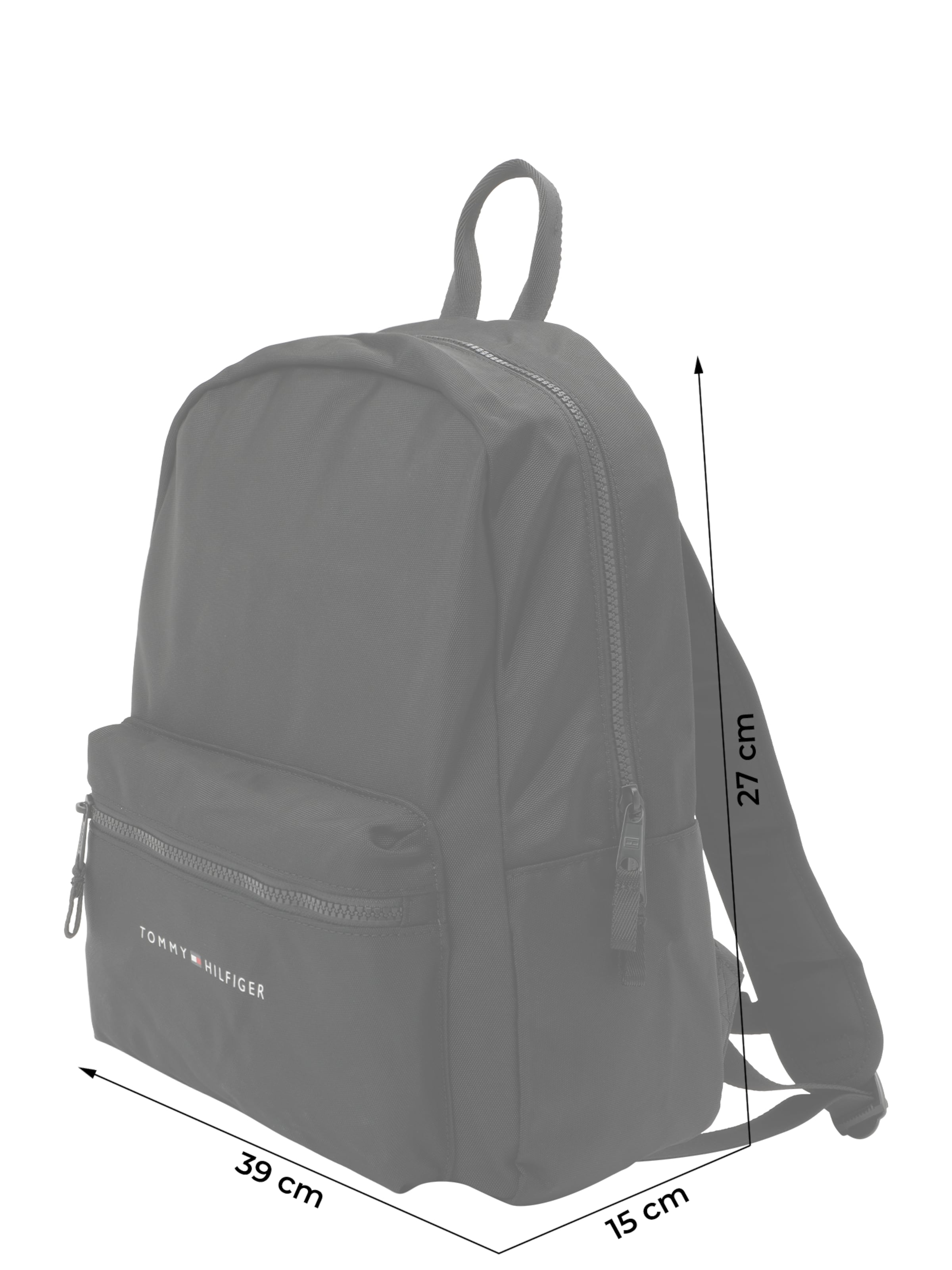 Rucsac 'ESSENTIAL' de la TOMMY HILFIGER pe negru