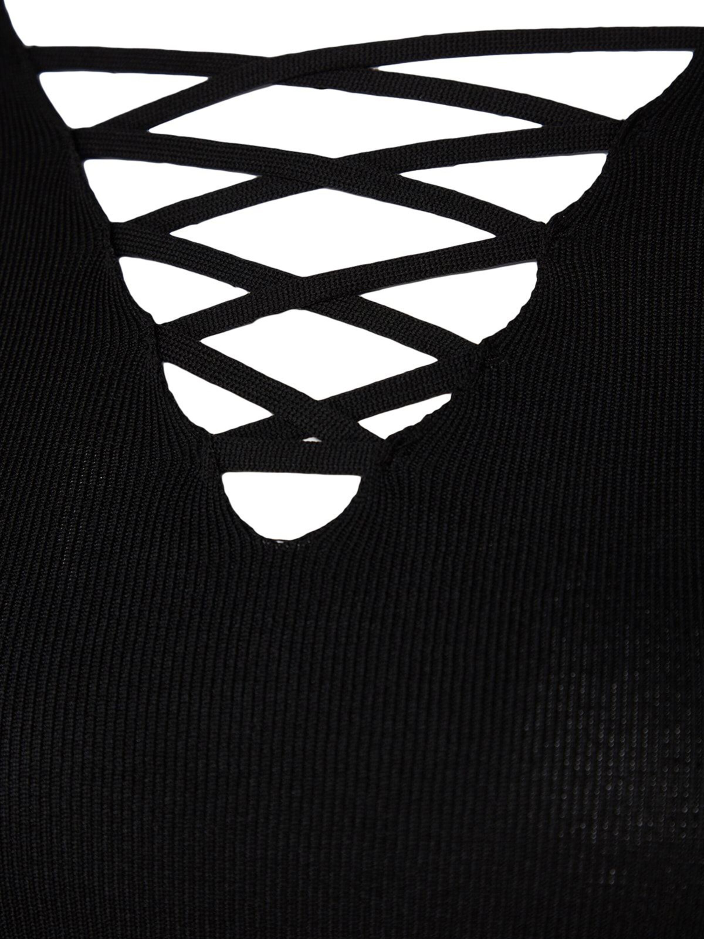 Trendyol Curve Пуловер в черно