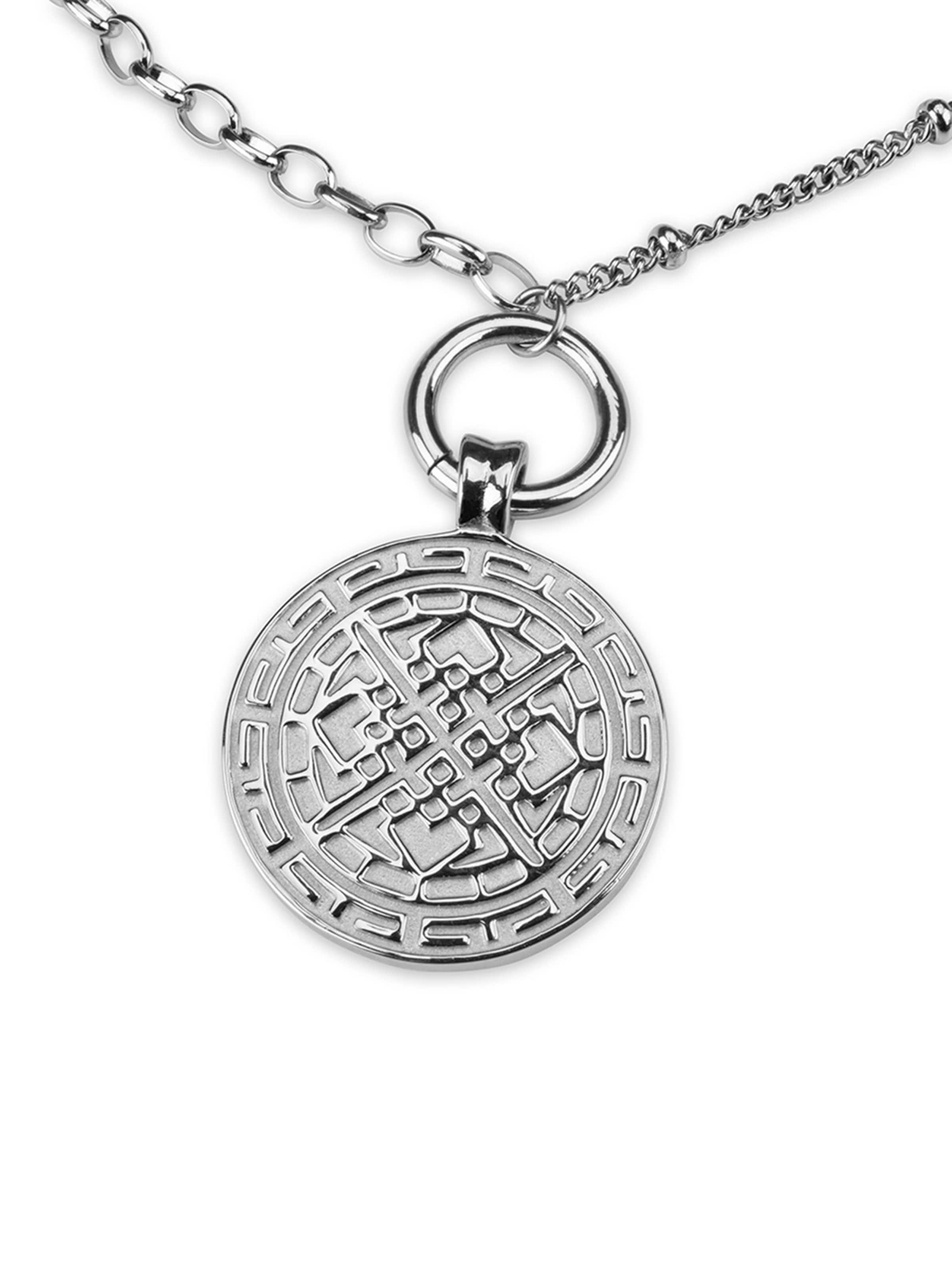 Kapten & Son Armband 'Bracelet Charming Marrakech Silver' in Grijs