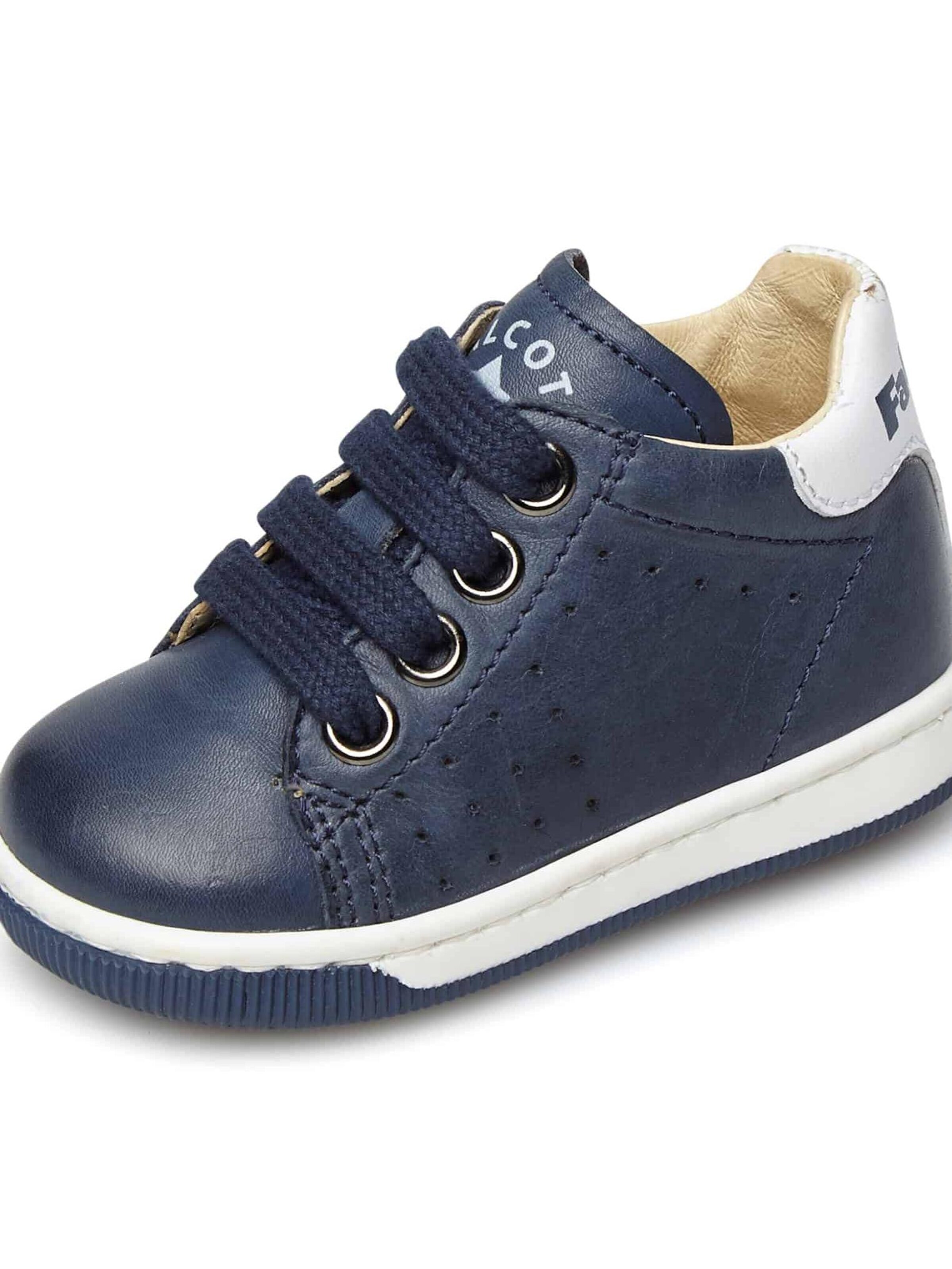 Falcotto Halbschuh 'ADAM' in Blau: Vorderseite