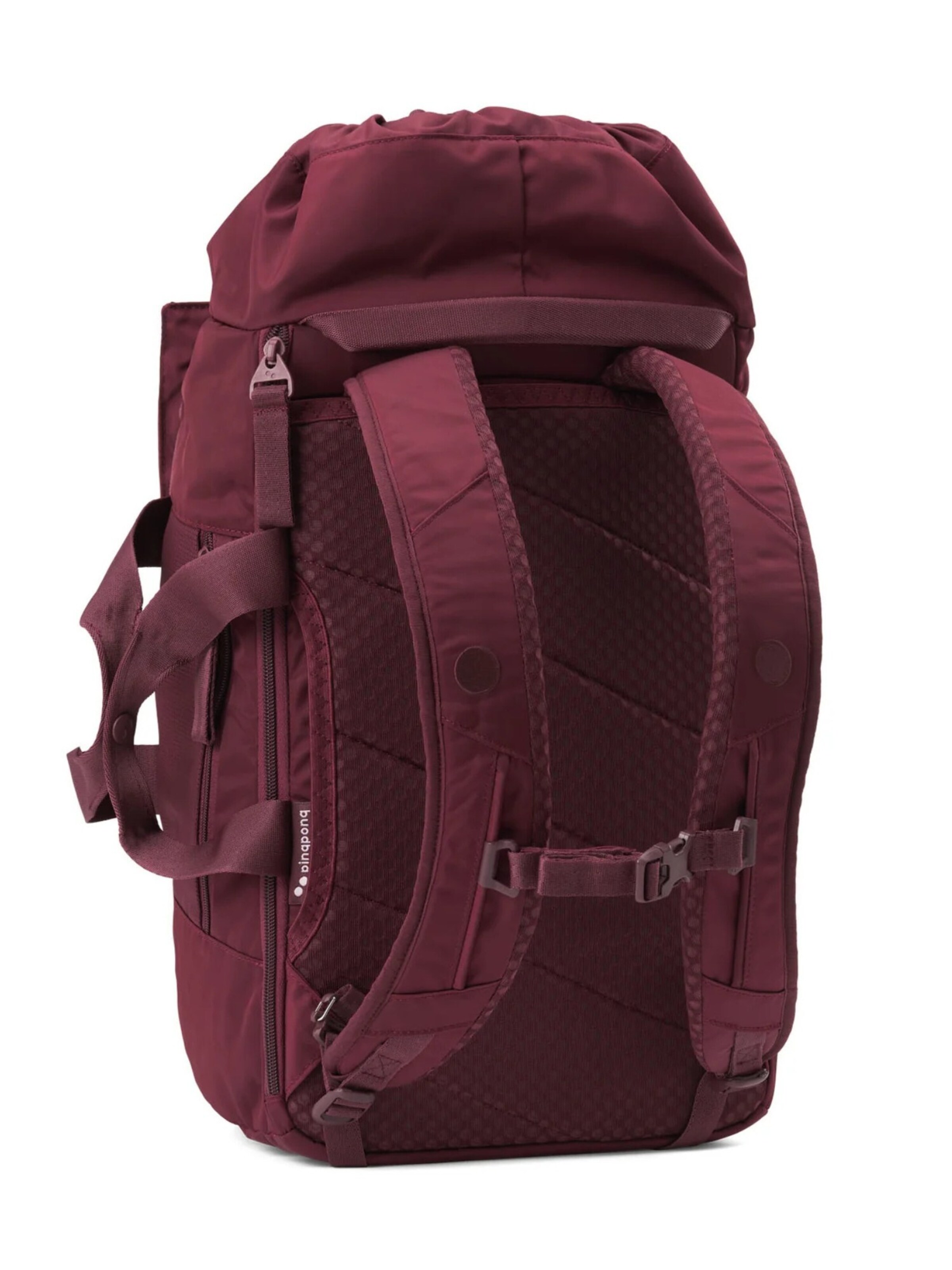 pinqponq Backpack 'Blok Medium' in Red