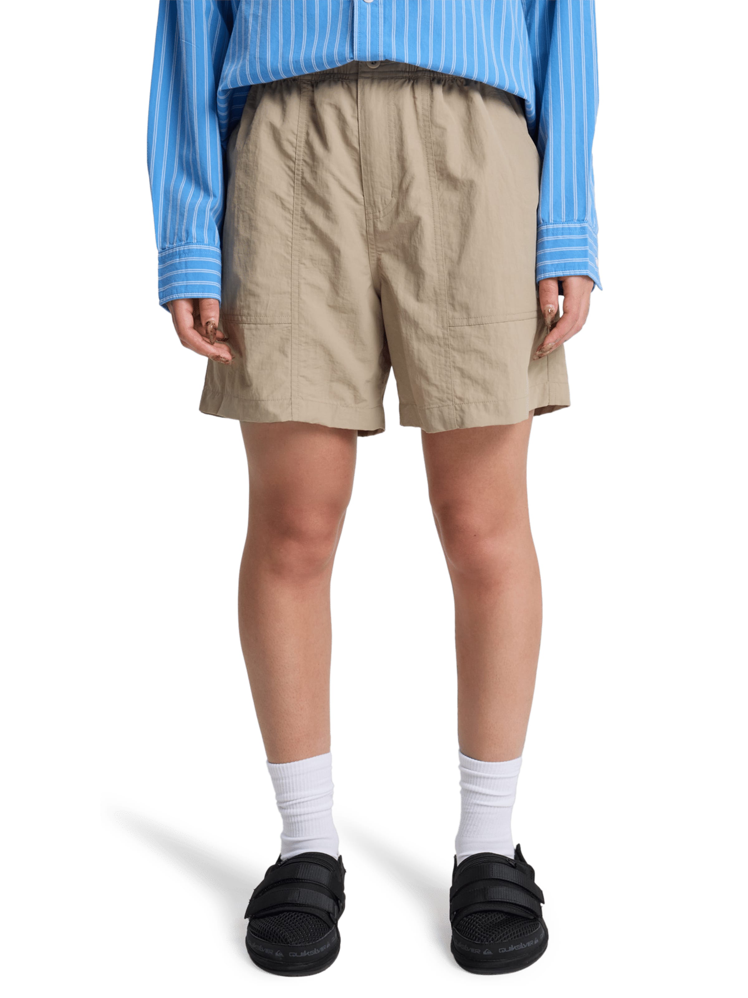 QUIKSILVER Regular Hose 'Tawley' in Grau: Vorderseite