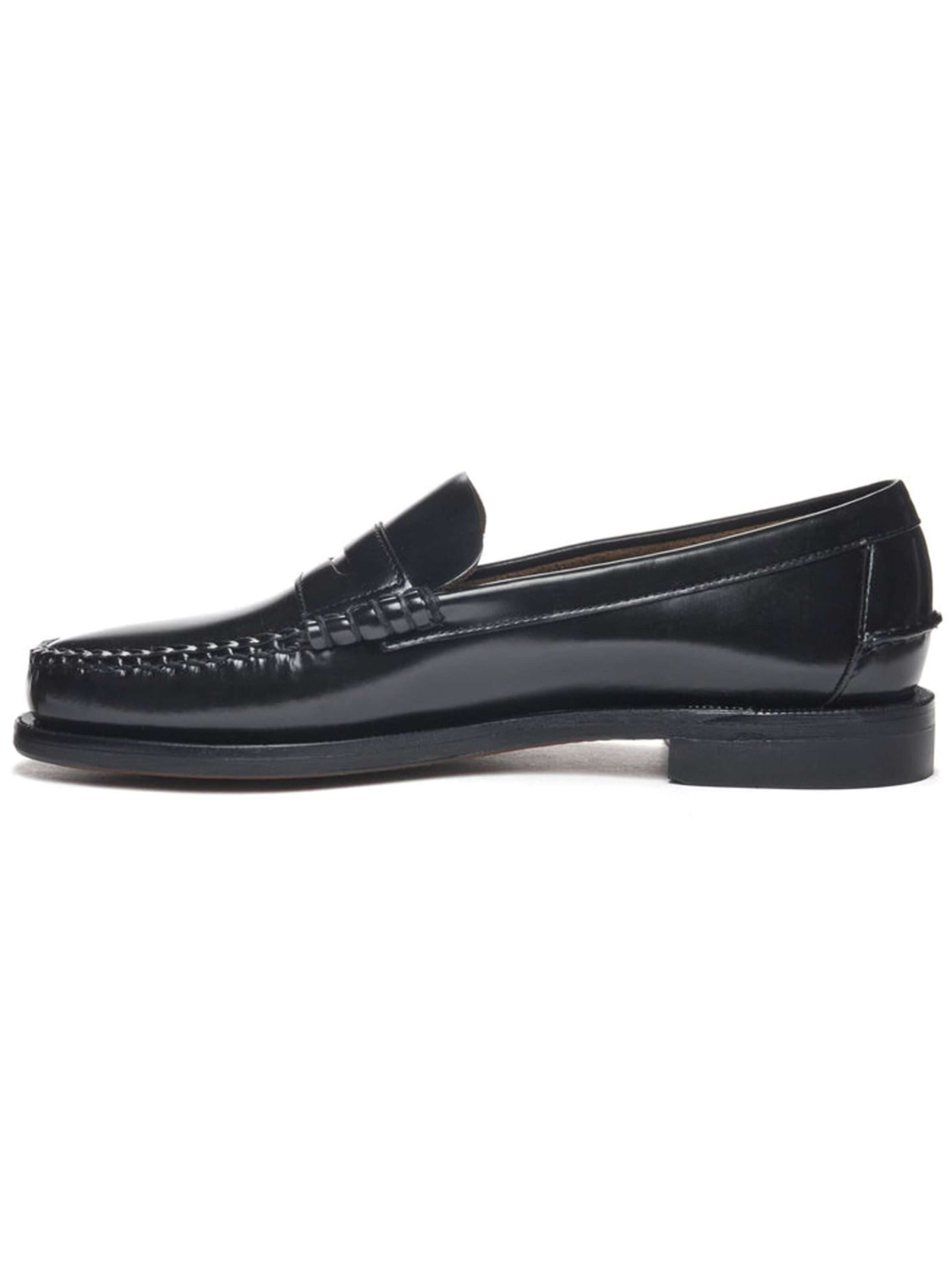 SEBAGO Mokasyny 'Black Genuine Leather Goodyear Loafers' w kolorze czarny