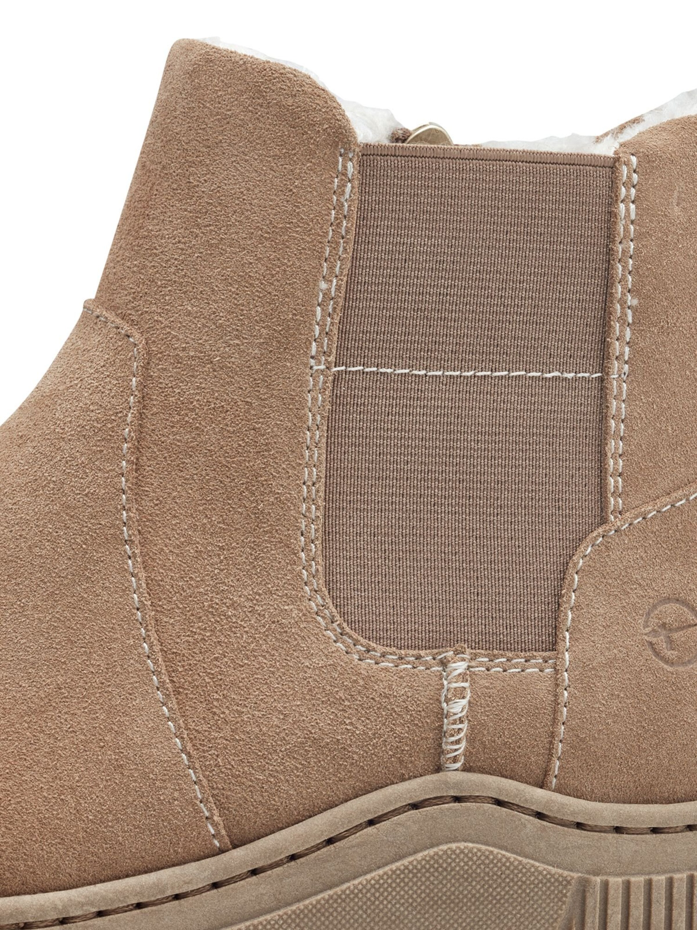 Tamaris Enkellaarsjes in Beige