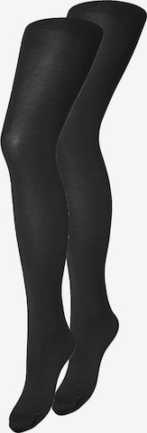 juoda PIECES Permatomos pėdkelnės 'New Nikolone': priekis