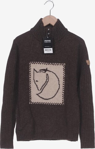 Fjällräven Sweater & Cardigan in XS in Brown: front