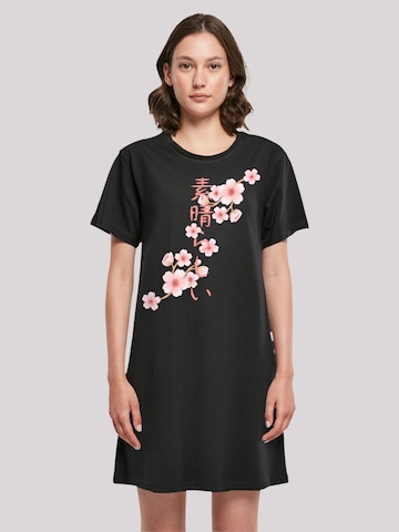 F4NT4STIC Dress 'Kirschblüten Asien' in Black: front