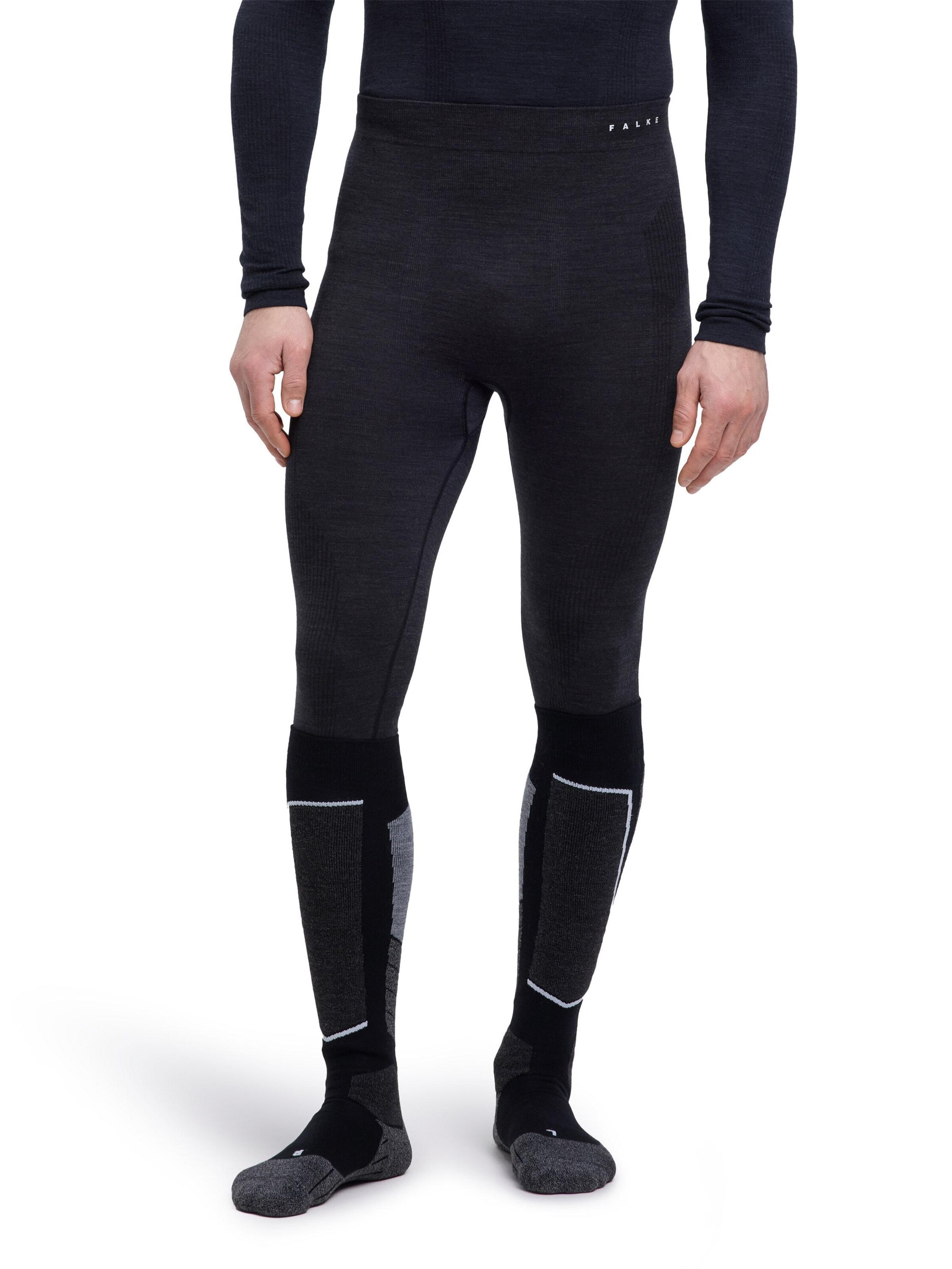 FALKE Sporthose‌‌‌‌‌‌‌‌ in Schwarz: Vorderseite