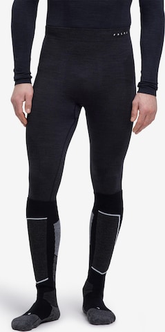 FALKE Sporthose in Schwarz: Vorderseite