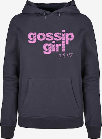 ABSOLUTE CULT Sweatshirt 'Gossip Girl' in Blauw: voorkant