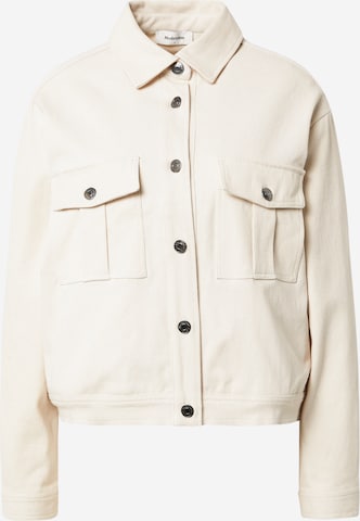 modström Between-Season Jacket 'Pete' in Beige: front