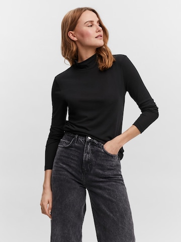 VERO MODA Shirt 'Carla' in Zwart: voorkant