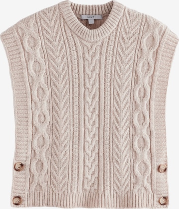 Top in maglia di Next in beige: frontale