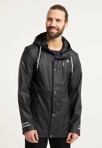 Schmuddelwedda Performance Jacket in Black: front