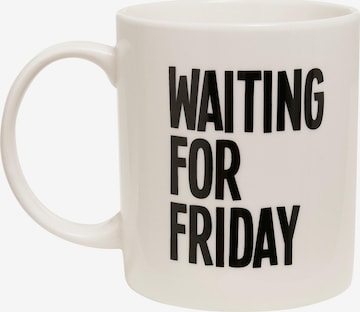 Mister Tee Tasse 'Waiting For Friday' in Weiß: predná strana