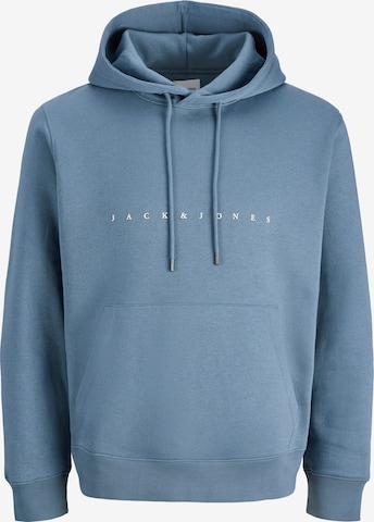 Sweat-shirt 'JJESTAR' JACK & JONES en bleu : devant