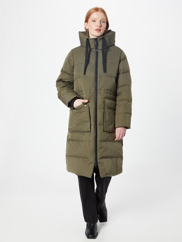 MSCH COPENHAGEN Zimný kabát 'Pavine' - Zelená: predná strana