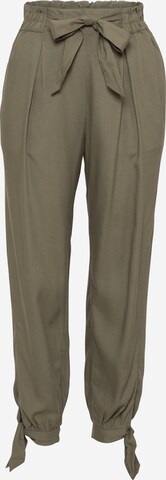 Tapered Pantaloni con pieghe di American Eagle in verde: frontale