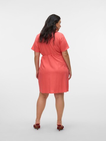 Vero Moda Curve Dress 'VMMymilo' in Orange