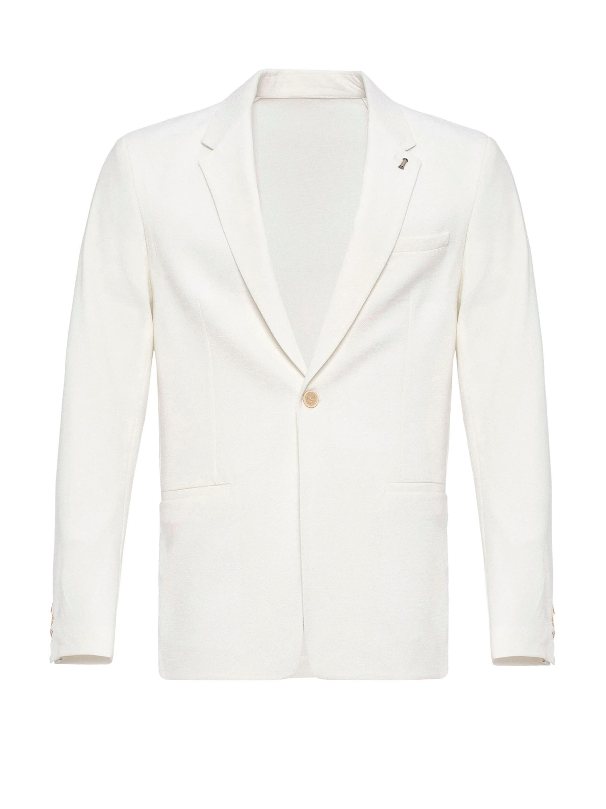 Antioch Regular fit Сако в бяло: отпред