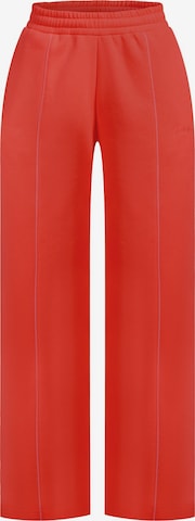 Pantalon 'Siara' Smilodox en rouge : devant