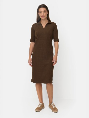 CAMEL ACTIVE Kleid aus Baumwollmix in Braun