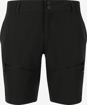 Whistler Regular Workout Pants 'Avatar' in Black: front