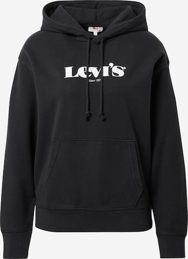 LEVI'S Sweatshirt in Black / White, Item view