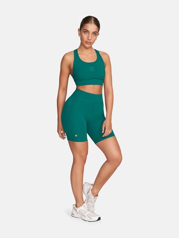 GOLD´S GYM APPAREL Skinny Sportsbukser 'JODIE' i grøn