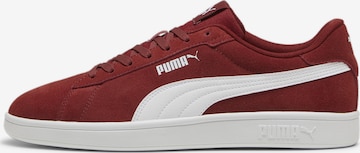 Baskets basses 'Smash 3.0' PUMA en rouge : devant