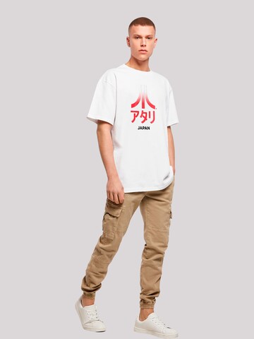 F4NT4STIC Shirt 'Atari Japan Retro Arcade Games' in Wit