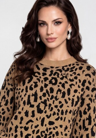 faina Trui in Beige