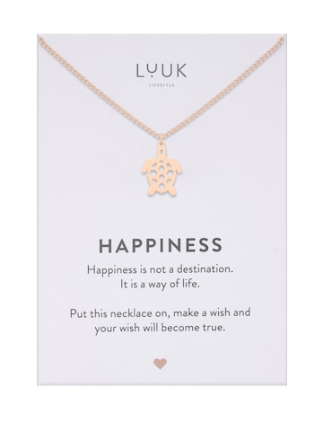 LUUK LIFESTYLE Kette‌‌ in Gold: Vorderseite