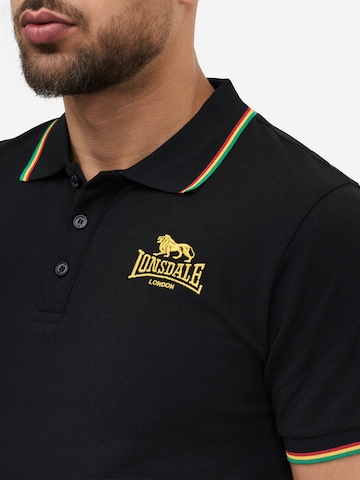 T-Shirt 'Sounds Four' LONSDALE en noir